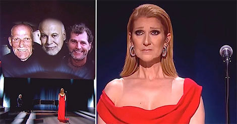 Pour la première fois, Céline Dion pleure en chantant sa nouvelle chanson à propos de son défunt mari