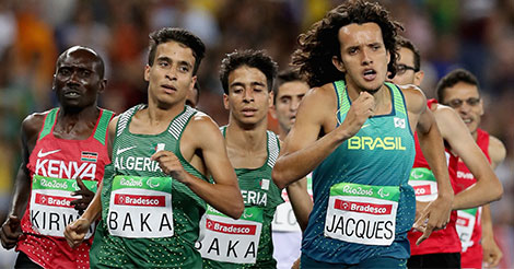 Quatre paralympiens ont juste couru le 1500m plus vite que quiconque aux JO de Rio